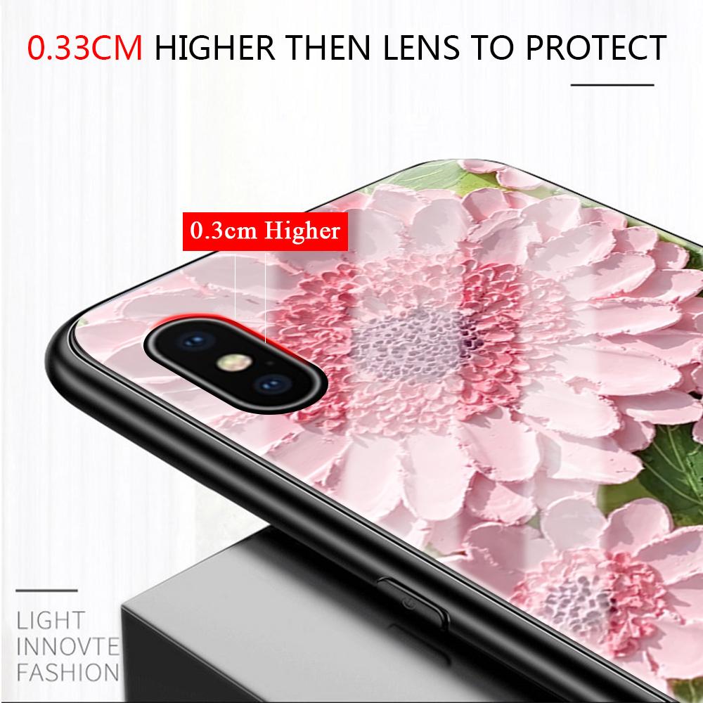 Tempered Glass Phone Case For Samsung A12 A16 A32 A53 S20FE S23 S25 Honor20 X6A 90Lite 9X Huawei Y9Prime2019 P30Lite Soft Edge Shockproof Smooth Shell