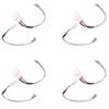 Strange 8Pcs Car Tweeter Dash Front Speaker Wire Harness Cable Adapter Fit For Toyota Tacoma 2016 2017 2018 2019
