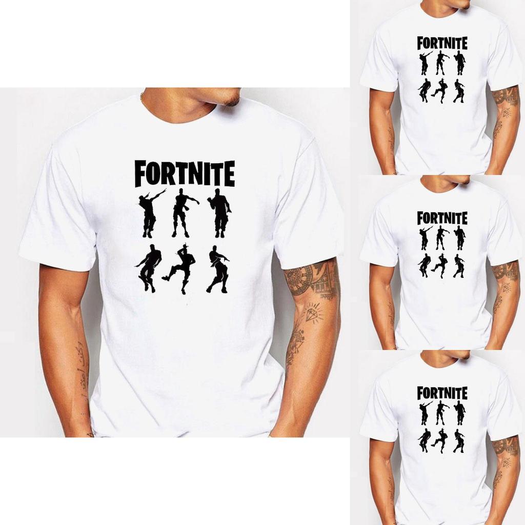 Fashion Fortnite New Celebrations Cool Tshirt Adult Mens Gaming Dab Dance