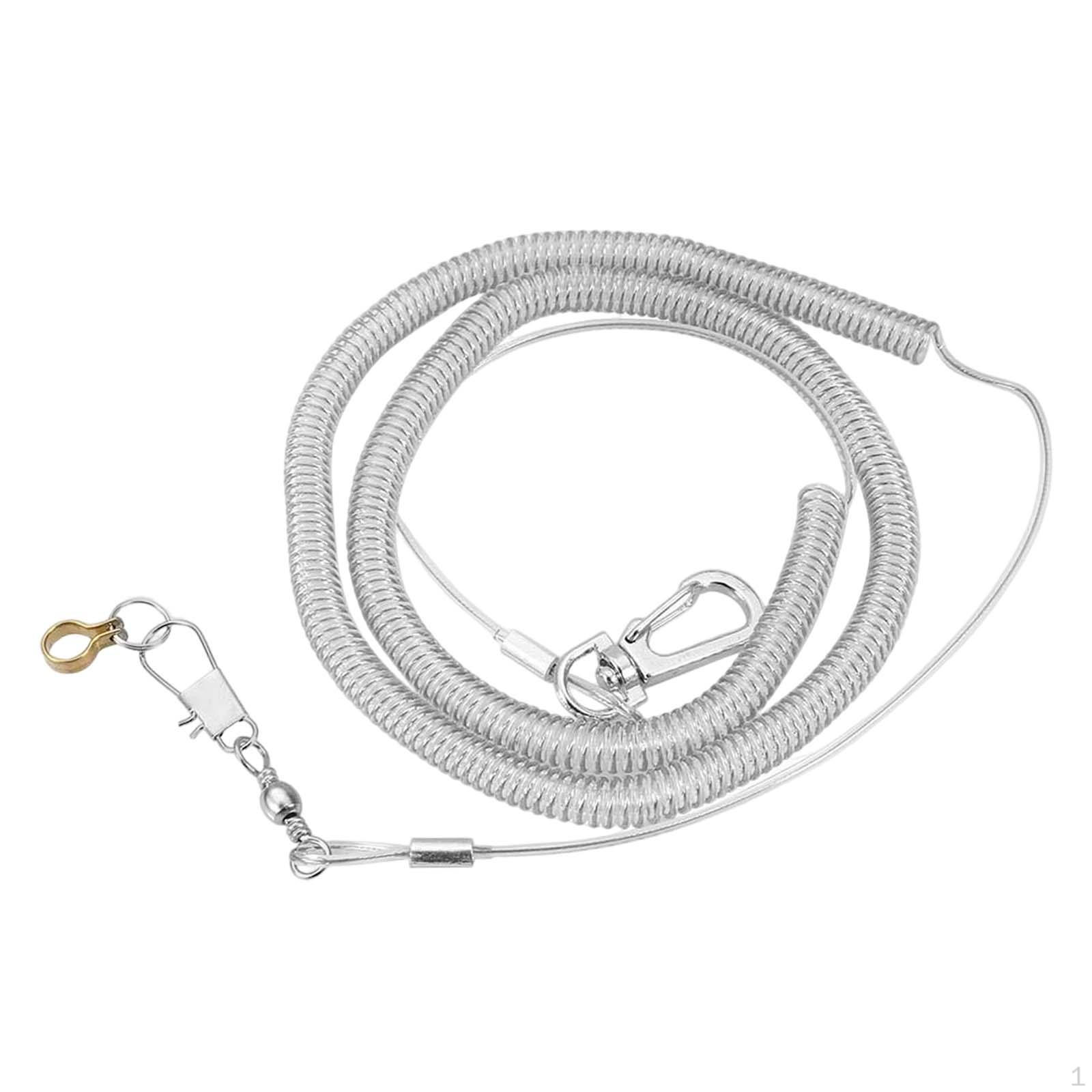Bird Leash Parrot Flying Rope Kit Budgerigar Accessories for Training 4.5MM+6M