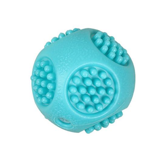 Pet Toy Convex Surface Sound Indoor Play Dog Relief Interactive Toy Bite-Resistant Molar Teeth Cleaning Rubber