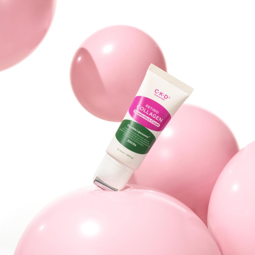 CKD Retino Collagen Small Molecule 300 Guasha Neck Cream Refill Firming Elasticity 50ml