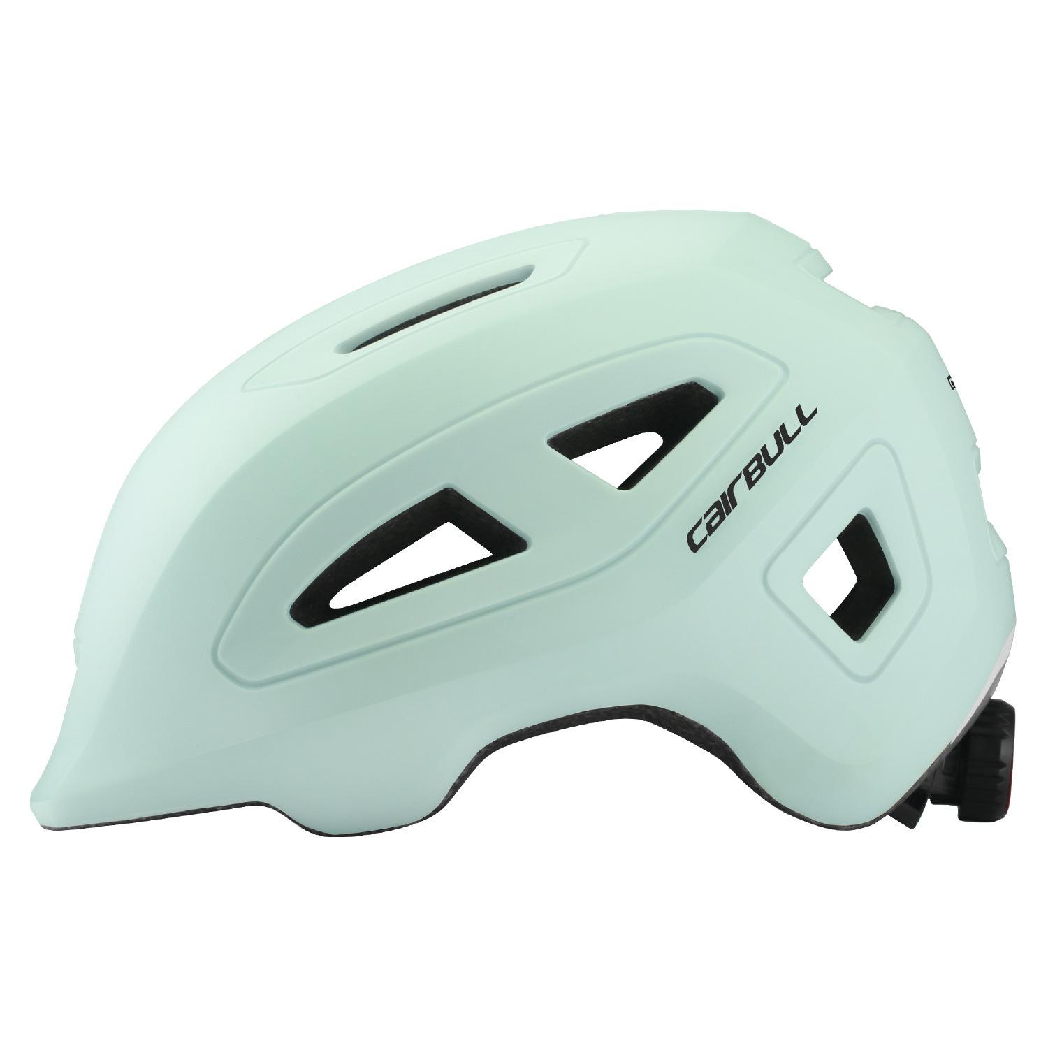 

Новый детский велосипедный шлем для катания, шлем для баланс-байка, скейтборда, роликовых коньков, спортивная защитная шляпа S (50-55cm) светло-зеленый