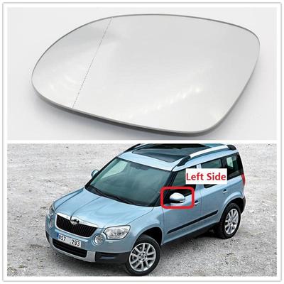 Pour Skoda Yeti 2010 2011 2012 2013 2014 2015 2016 2017 Car-Styling Porte Rétroviseur Latéral Arrière Verre Chauffant Côté Conducteur Gauche