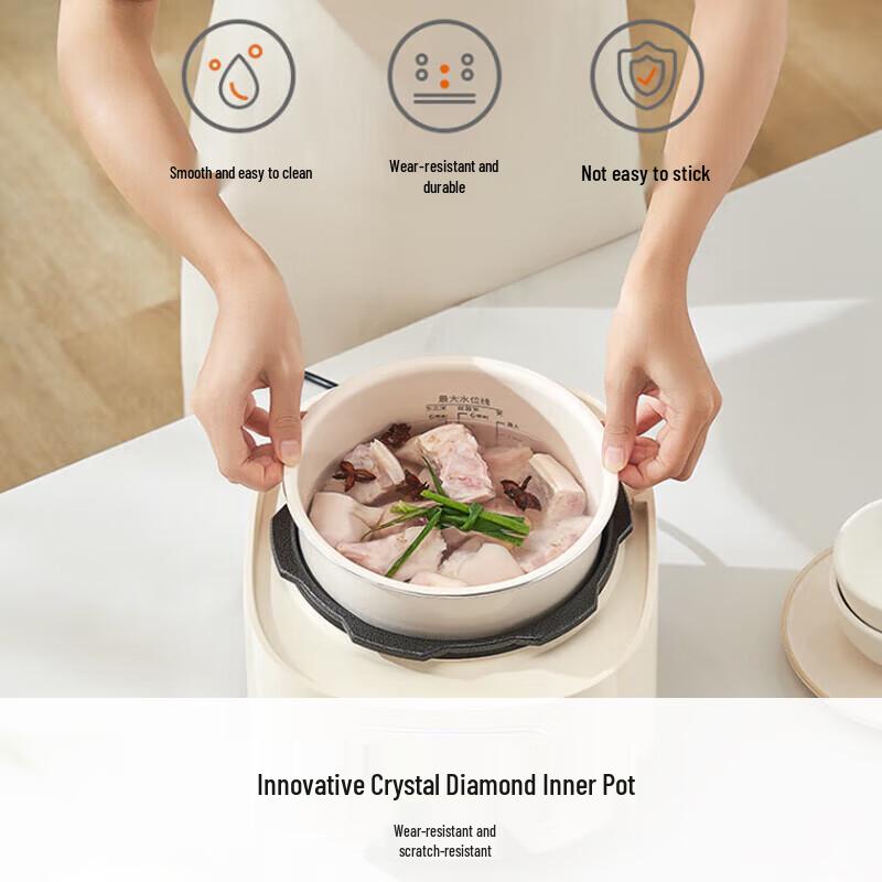 Joyoung Y-30H25 3L Multi-function Electric Pressure Cooker CN Plug (adapter Included)