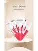 Multi-Function Ladies' Electric Hair Remover: 5-in-1 Shaver for Nose, Bikini, Underarm, and Pubic Areas