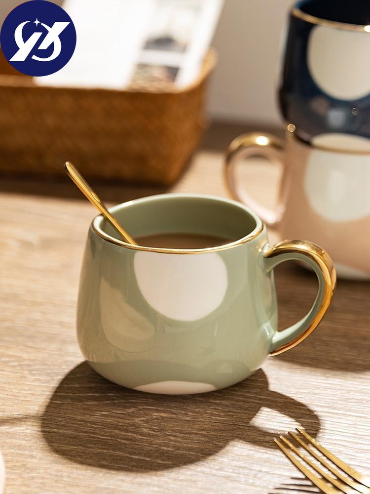 Light Luxury Simple Nordic Coffee Milk Couple Cups