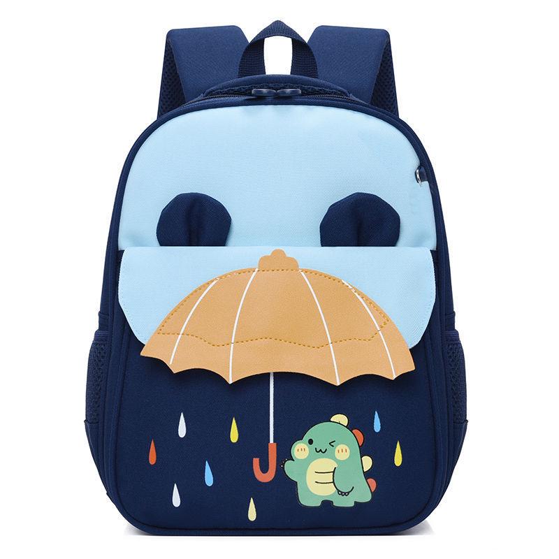 Fashionable Spine Protection Backpack for Girls, Ages 3-6: Lightweight and Double-Strapped for Kindergarten To First Grade.