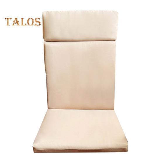 

Подушка для стула с высокой спинкой из пеноматериала с эффектом памяти, сиденье и спинка для кресла-качалки, водонепроницаемые, устойчивые к ультрафиолетовому излучению, подушки для сидений на патио, подушки для мебели абрикосовый