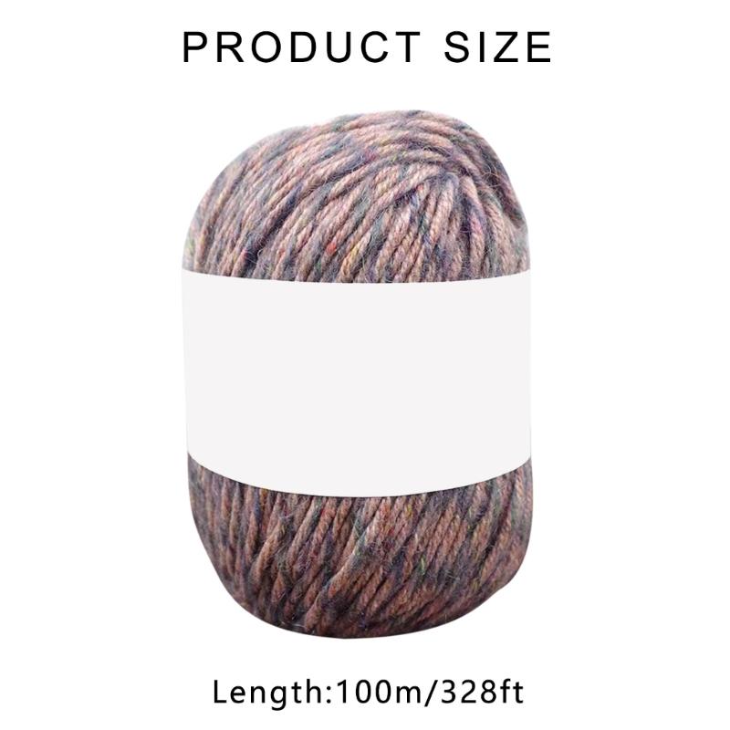 Skein Wool Yarn Bundle for Crafting Accessories and Children Blankets for DIY Sweaters and Hats Great Gift