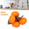 Foam Artificial Tangerine Orange Fruit Fake Decoration Display Realistic
