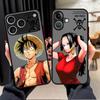 One Piece Cool Luffy Hülle Rückseite Handyhülle Case für iPhone 17 Pro Max 12 XS XR 16 Plus Air 13 Mini 7 8 SE 11 15 14
