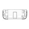 Hard Protective Case Transparent Split Crystal Shell With Stand Compatible For Steam Deck Game