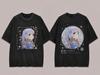 Sakura Season Anime Girl Washed T-Shirt Aesthetic Graphic Tee