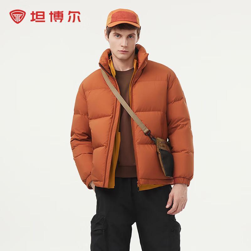 

Tamboer Men s Stand Collar Short Puffer Down Jacket 530331D