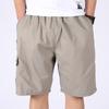 Cotton Workwear Summer Breathable Casual Non-Fading Loose Men's Shorts