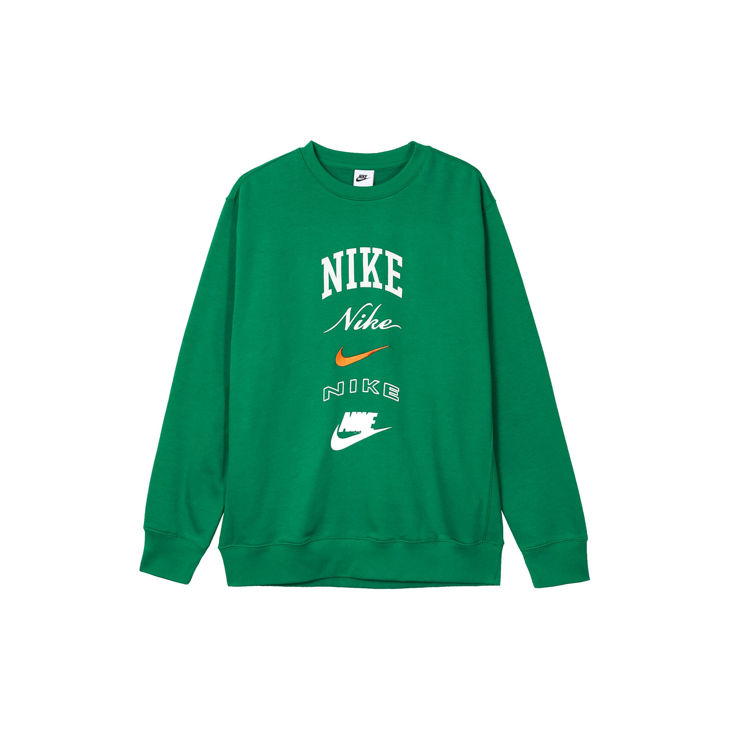 Nike Club Fleece Sweatshirt Men s Green FN2611-365 S