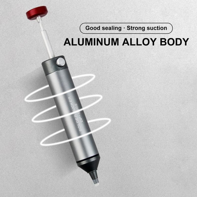 Pompe à dessouder Solder Sucker SS-02 Outils de soudage professionnels Pompe à dessouder Outil de retrait de capteur de circuit intégré SMT