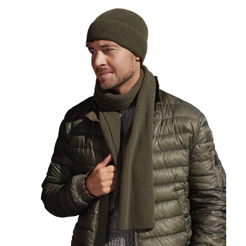 Liam - Men' Winter Hat, Khaki, Double Layer 54-62