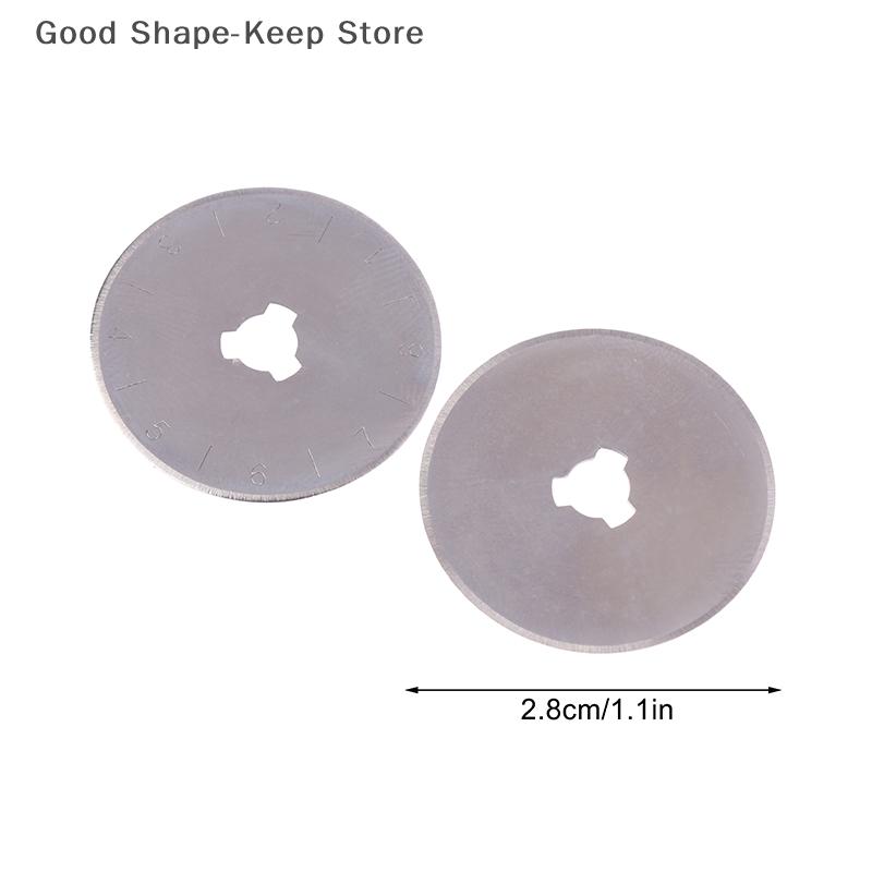 5/10Pcs 28MM Rotary Cutter Replacement Blade round Quilting Cutting Blades for Fabric Sewing And Crafting