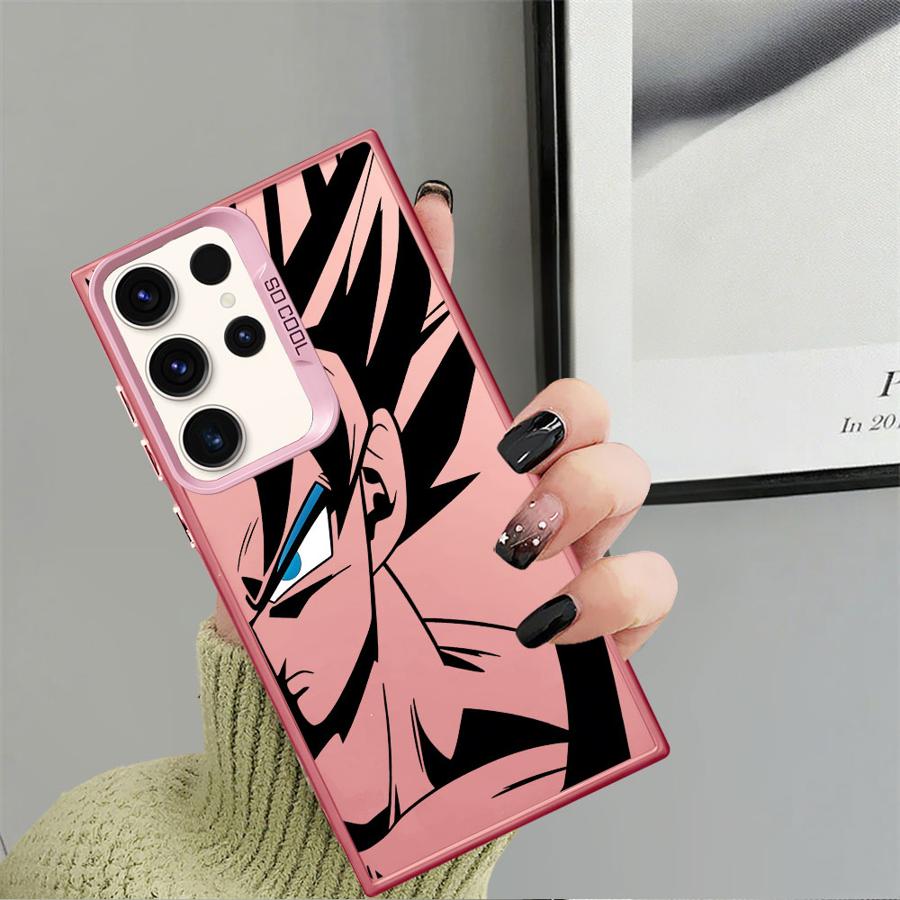 Coole Neue Dragon Ball Anime Softshell Hülle für Samsung Galaxy S23 S25 S21 Note 20 Ultra S22 Ultra S25Plus S24Ultra S24 FE S20