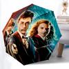 1pc Harry Potter Automatic Open/close Folding Umbrella, Compact Portable Travel Umbrella, Perfect Gift, Durable Construction Yy250813066