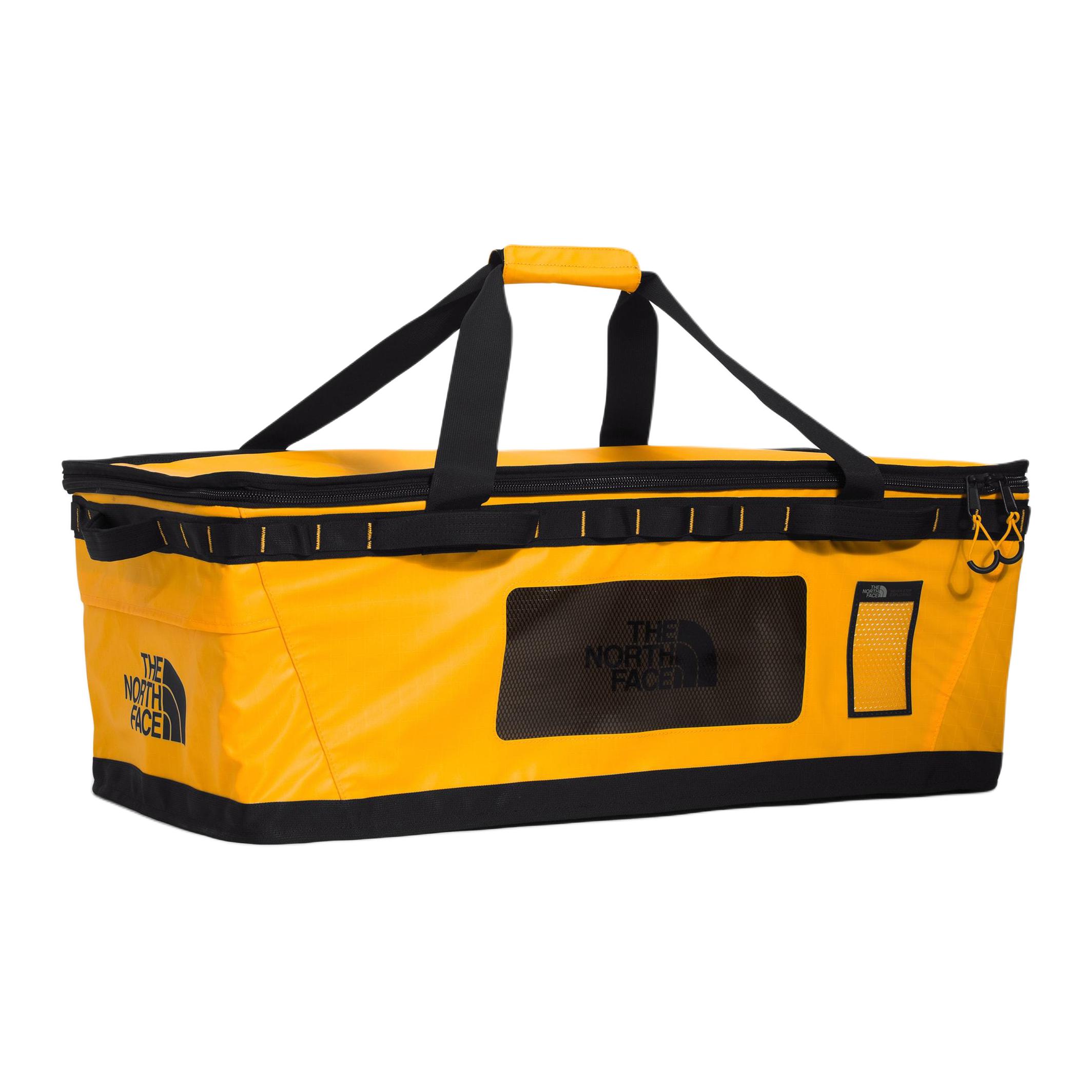 

The North Face 90L Brand Logo Polyester Tote Bag Large Unisex Tote Bag Yellow NF0A81CC4WP Yellow