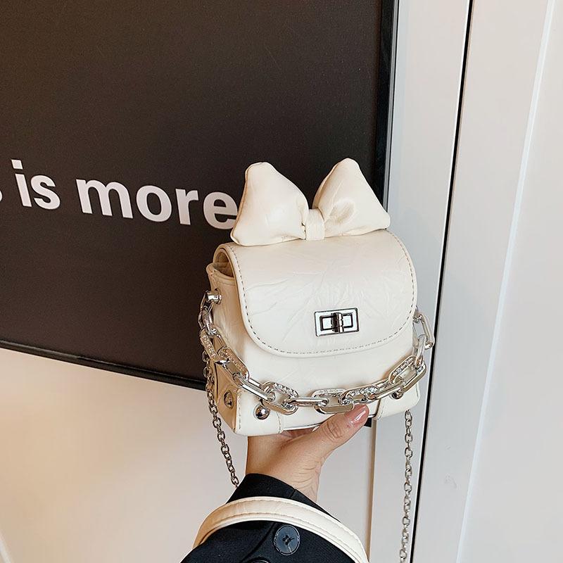 

Нишевый дизайн, цепочка, мини-сумка для помады, женская сумка, осень и зима, новая модная сумка через плечо, маленькая квадратная сумка one size fits all