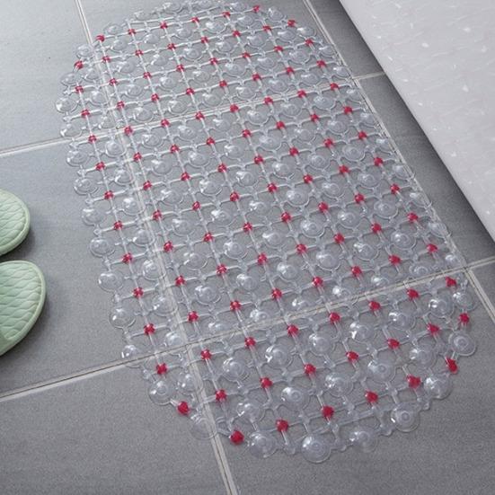 Covoraș de baie anti-alunecare din PVC Yousheng, culoare solidă, pentru casă, bucătărie, hotel, baie, duș, covor de podea cu ventuze, moale, anti-alunecare, covoraș de masaj pentru cadă