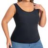 Cross-Border Plus Size Push-Up Tank Top: Wire-Free Full Cup European and American Style Bra