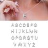 26 Piece Miniature Letter Charms With Vacuum Plating For Custom Jewelry Design Allergy Resistant Metal Accessories