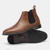 Herren Chelsea Boots Marke Retro Bequem Mode Herrenstiefel