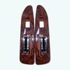 LC100 FJ100 Interior Wooden Window Switch Lifter Panel Cover For Toyota Land Cruiser 100 2003 2004 2005 2006 2007 08 Accessories