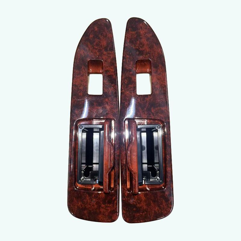 LC100 FJ100 Interior Wooden Window Switch Lifter Panel Cover For Toyota Land Cruiser 100 2003 2004 2005 2006 2007 08 Accessories