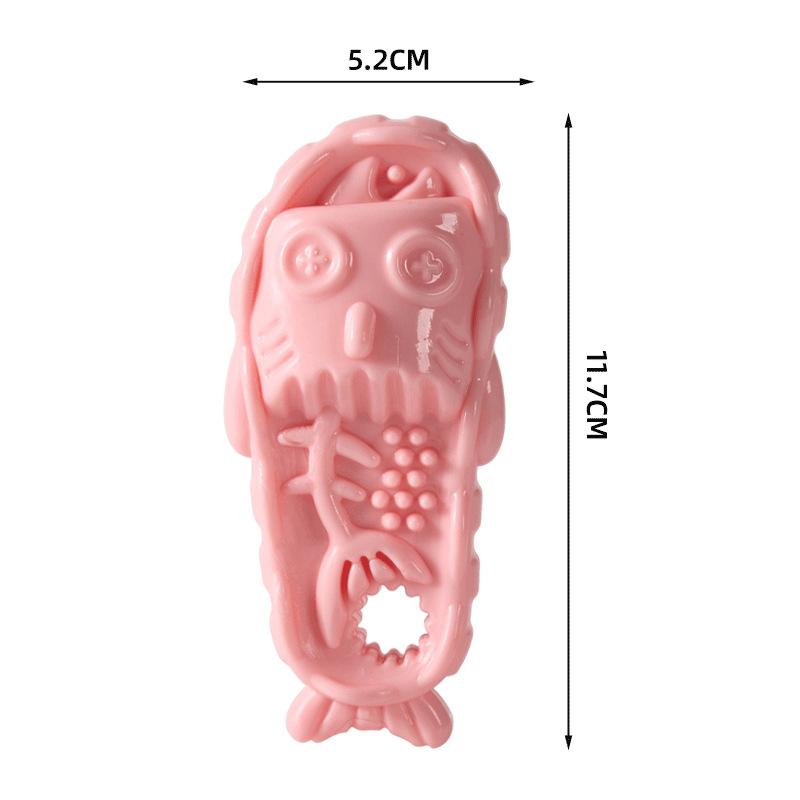 Zabawki do gryzienia dla zwierząt domowych Zabawki dla psów w kształcie kapci TPR Samodzielne gryzienie Odporne na ugryzienia i nudne gryzienie zębów trzonowych