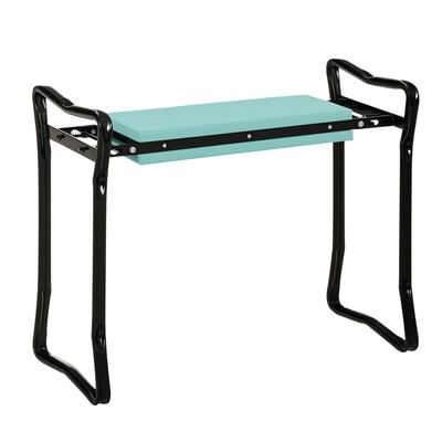 Kneeling Bench for Gardening Foldable Garden Stool Tool Bags Padding Knee Aid Load Capacity Up To 150 Kg Work Stool Garden Bench for Kneeling &
