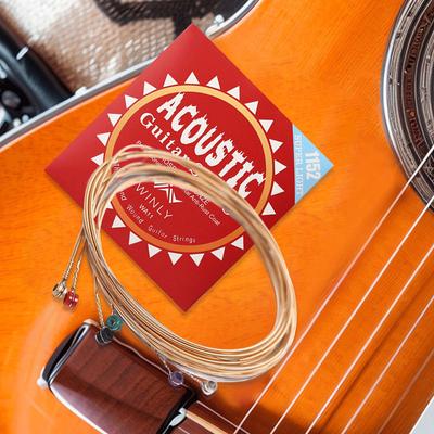 Acoustic Guitar Strings Steel Core Classical Guitar Strings Phosphor Bronze Coating Guitar Strings Guitar Accessories