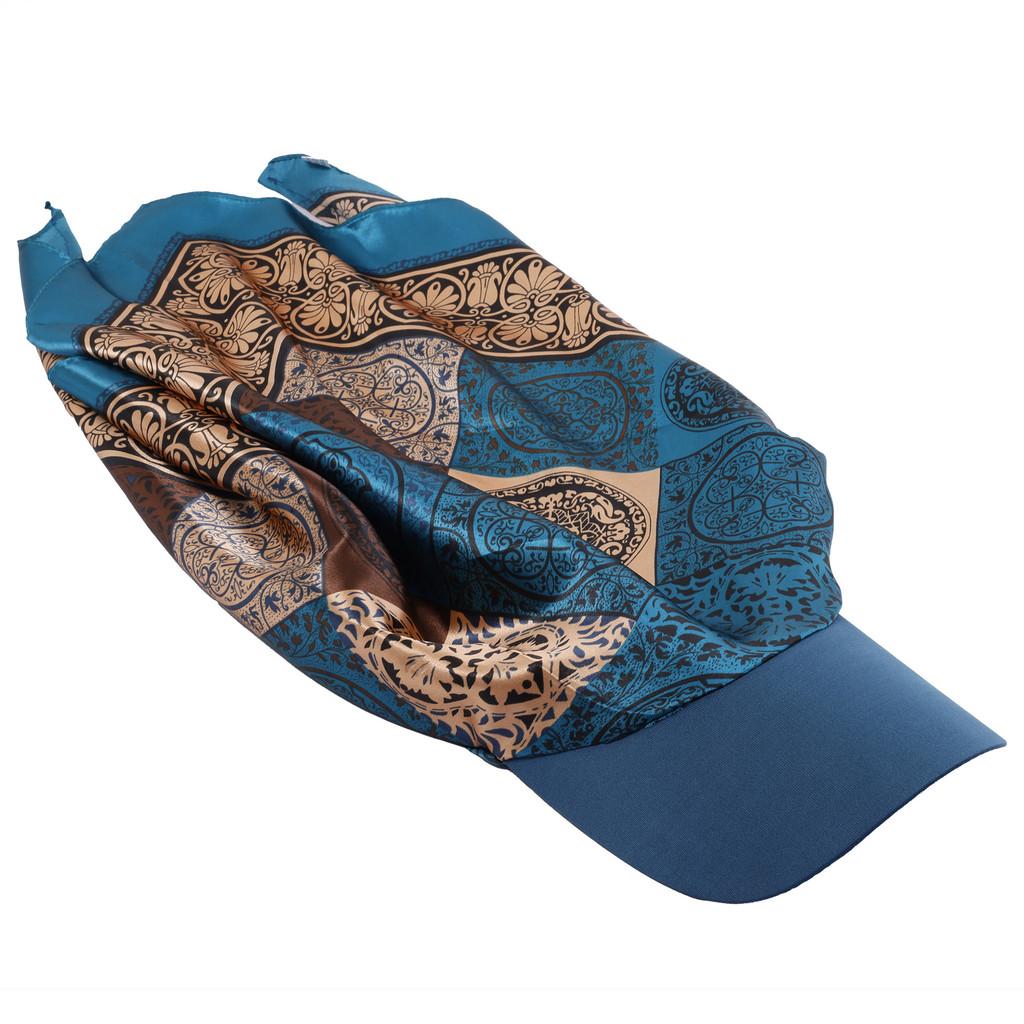 Classic Polyester Printed Bucket Hat With Sun Protection For Outdoor Activities