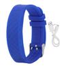 Vibrating Alarm Reminder Watch USB Charging 45 Days Standby LED Fitness Tracker Watch with Timer Blue for Calories