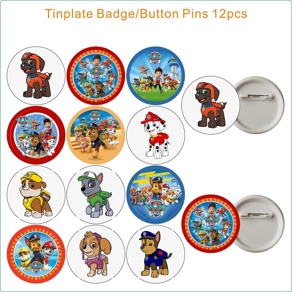 Birthday Party Supplies Tableware Set with Tablecloth Napkin Paper Cups Stickers Banner Backdrop - Complete Party Kit