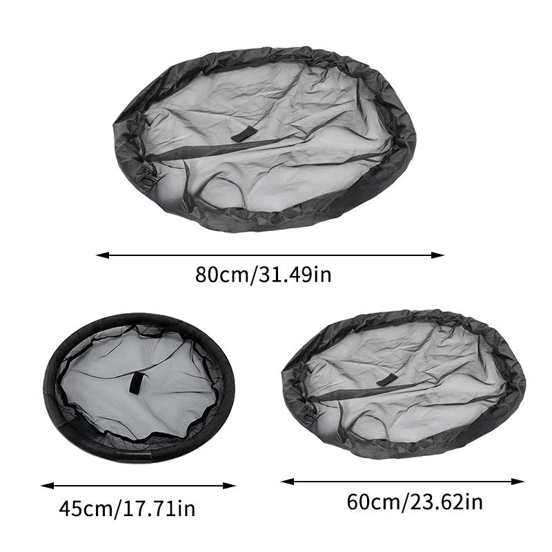 Round Floating Flora Fish Barrier Mesh Island Plant Protector Aquarium Decor Garden Water Pond Supplies