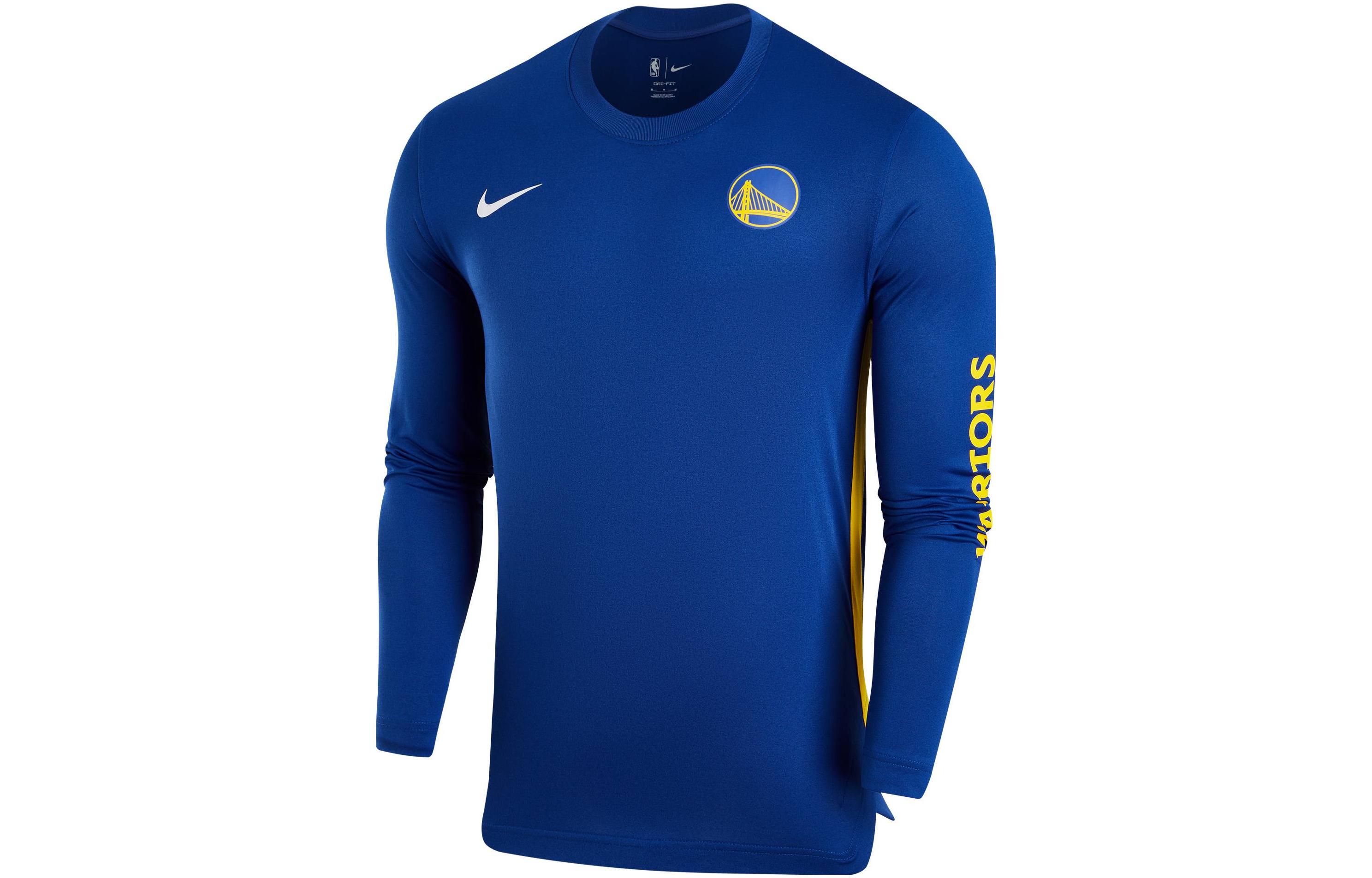 Nike T Shirts Men s Rush Blue Crew Neck Moderate Straight Fit FB3715-495 XXXL