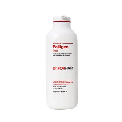 Folligen Plus Shampoo Fortgeschrittene Haarausfallpflege & Kopfhautstärkung 500ml