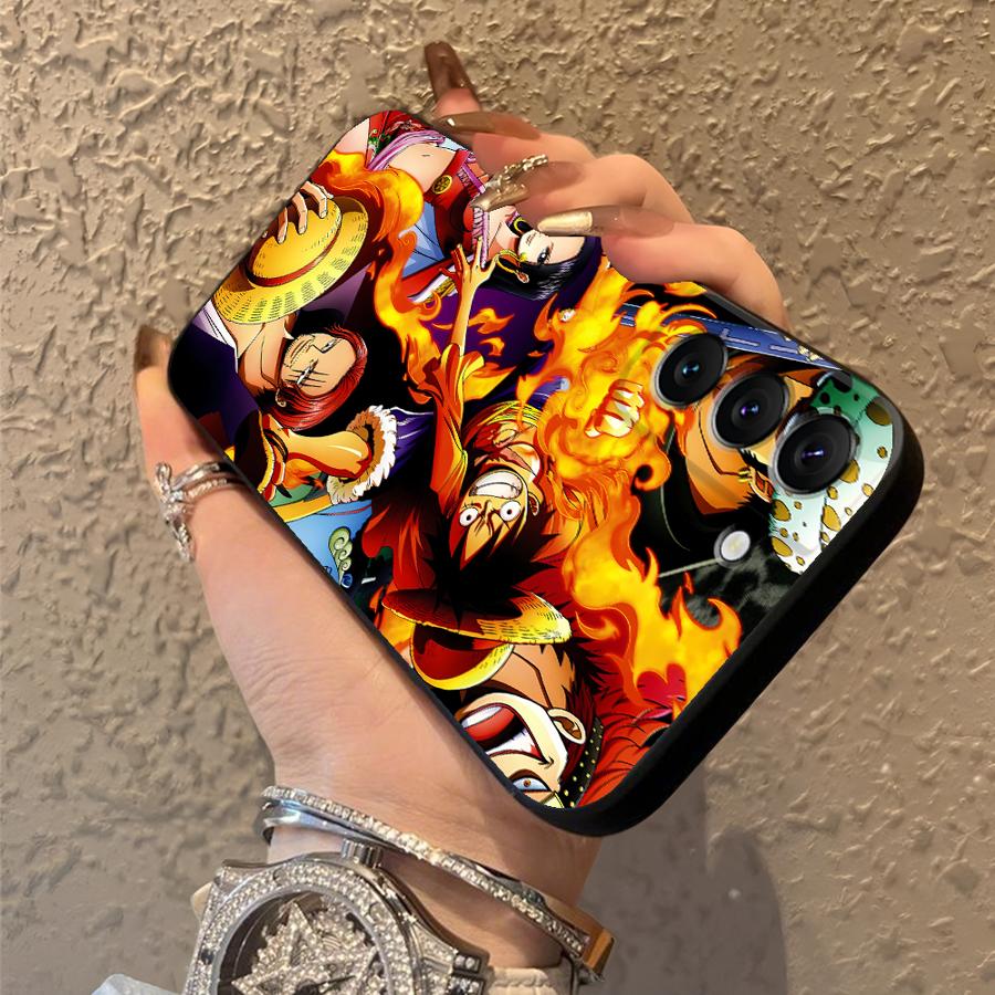 Case for Samsung Galaxy S20 S25 Ultra S23 FE S9 S24 Plus S21 S22 Funda Phone Cover Cool Luffy ACE