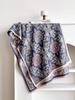 Winter  Elegance: Women'S Patterned Scarf, Thick Faux Pashmina Two-Sided Shawls, Warm Foulard & Ladies' Blanket Wraps