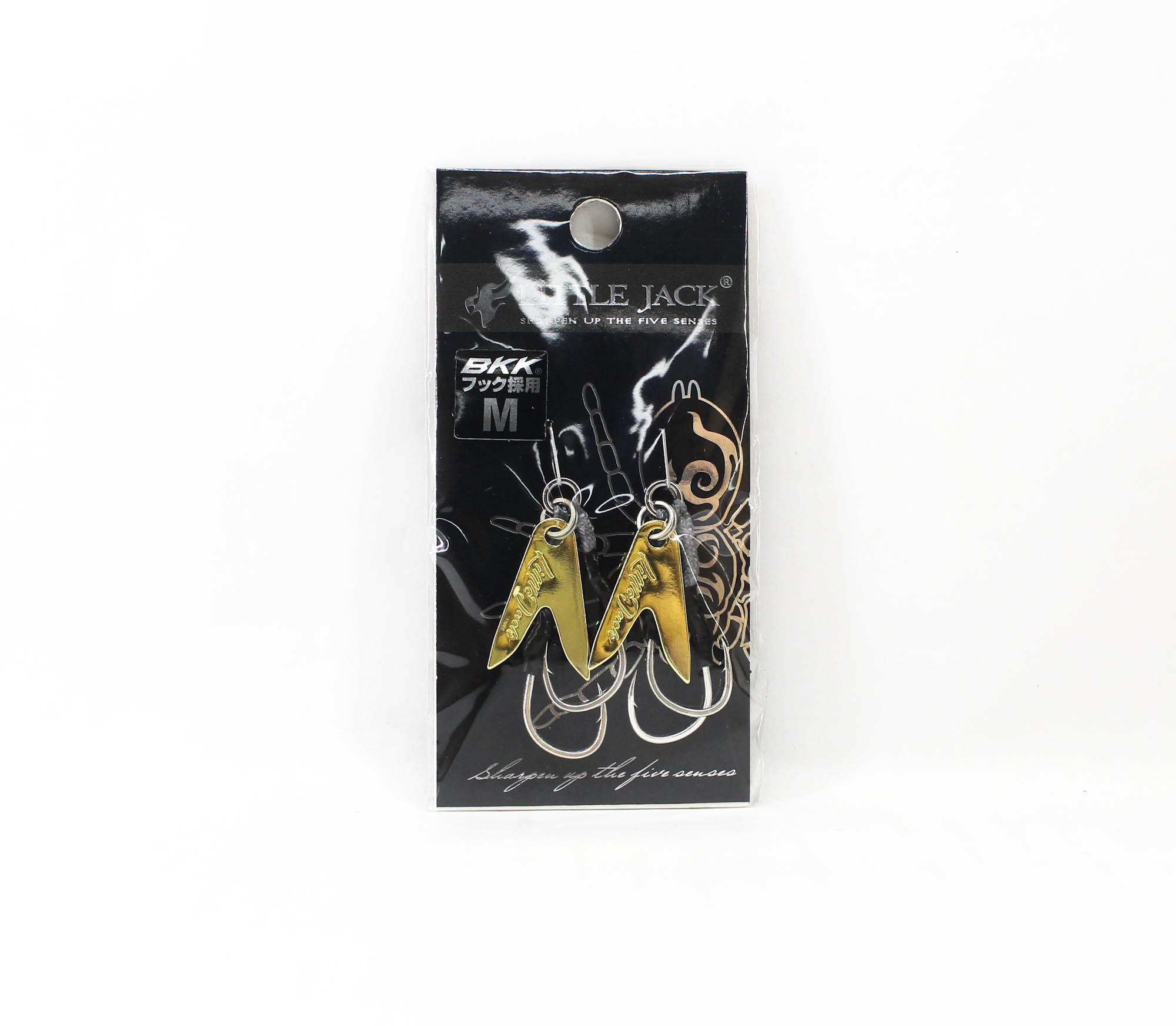 

Little Jack Metal Jig JS Flat Blade Size M Gold (7778)