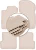 Tapis de sol beiges PREMIUM pour: Renault Megane I cabrio, coupé 1995-2002