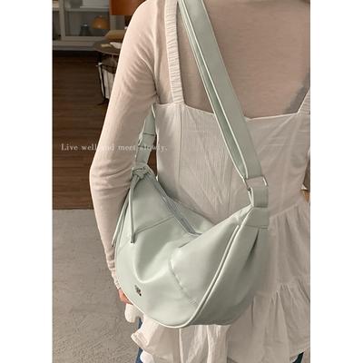 Korean Version of Casual Large-capacity Underarm Bag Women's Bag 2025 Spring New Dumpling Bag Versatile Shoulder Messenger Bag