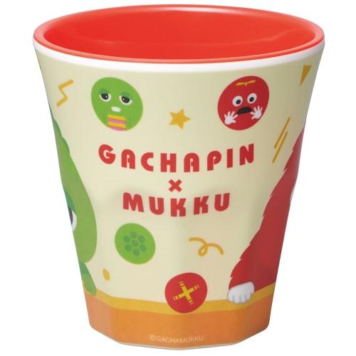 Skater Tumbler, 270ml, Melamine, Children's, Unbreakable, Gachapin & Mukku, MTB2