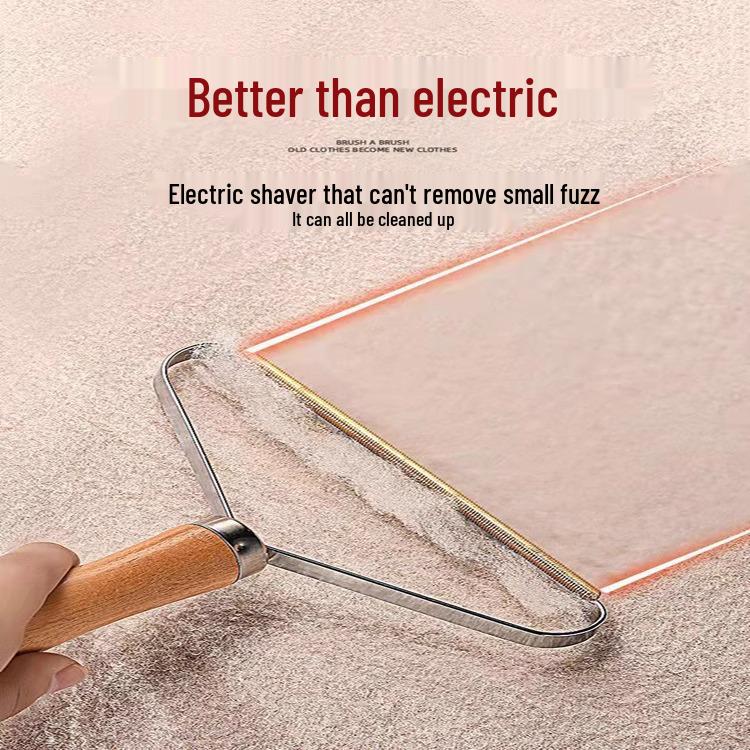 Non-Damaging Manual Lint Remover for Clothes - Portable Pilling Shaver for Household Use